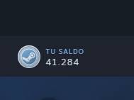 40.000 puntos de steam a 25 euros precio negociable, € 20.00