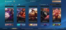 Cuenta de wild rift con todos los campones y 139 skins, USD 100.00