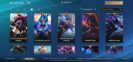 Cuenta de wild rift con todos los campones y 139 skins, USD 100.00