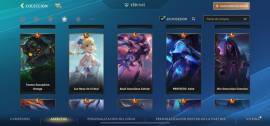 Cuenta de wild rift con todos los campones y 139 skins, USD 100.00