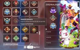 Apex legend cuenta maxeada y con 5 Master 1 reliquia de bangalor , USD 200.00