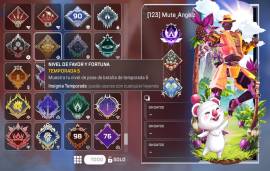 Apex legend cuenta maxeada y con 5 Master 1 reliquia de bangalor , USD 200.00