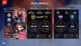 Apex legend cuenta maxeada y con 5 Master 1 reliquia de bangalor , USD 200.00