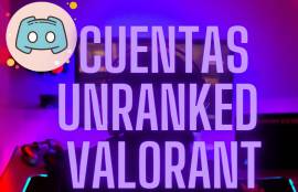 CUENTAS UNRANKED VALORANT LISTAS PARA RANKEAR, USD 10.00