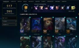 Vendo cuenta de lol por no usar, USD 100.00